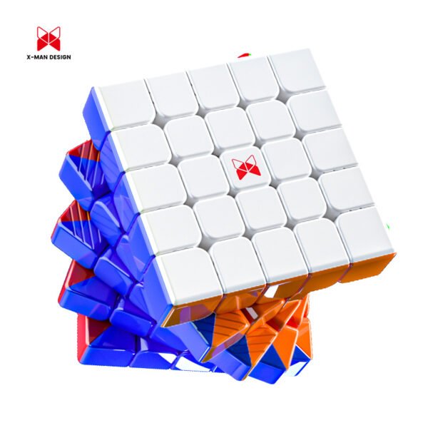 Mcubes QiYi x-man hong 5x5 magnetic ( Ball core uv-coated )