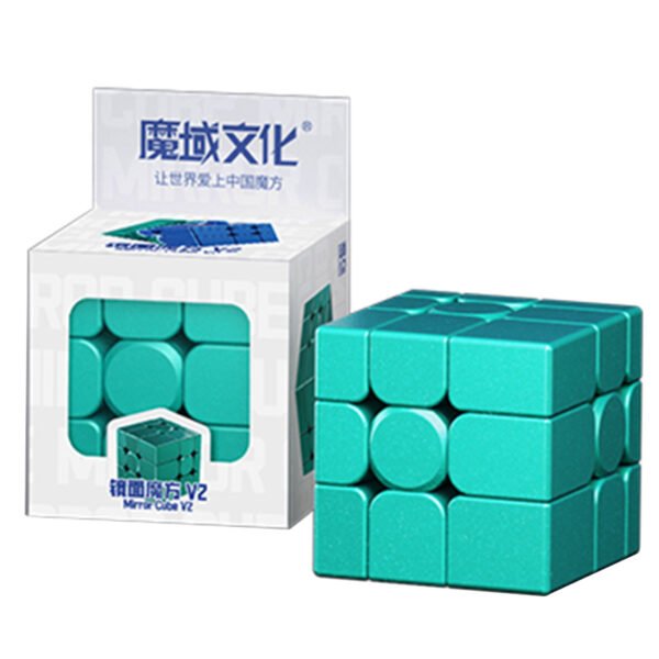 Mcubes MoFang Jiaoshi mirror cube 3x3 v2 magnetic teal