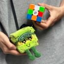 Mcubes YJ pbtime plush corssbody cube bag