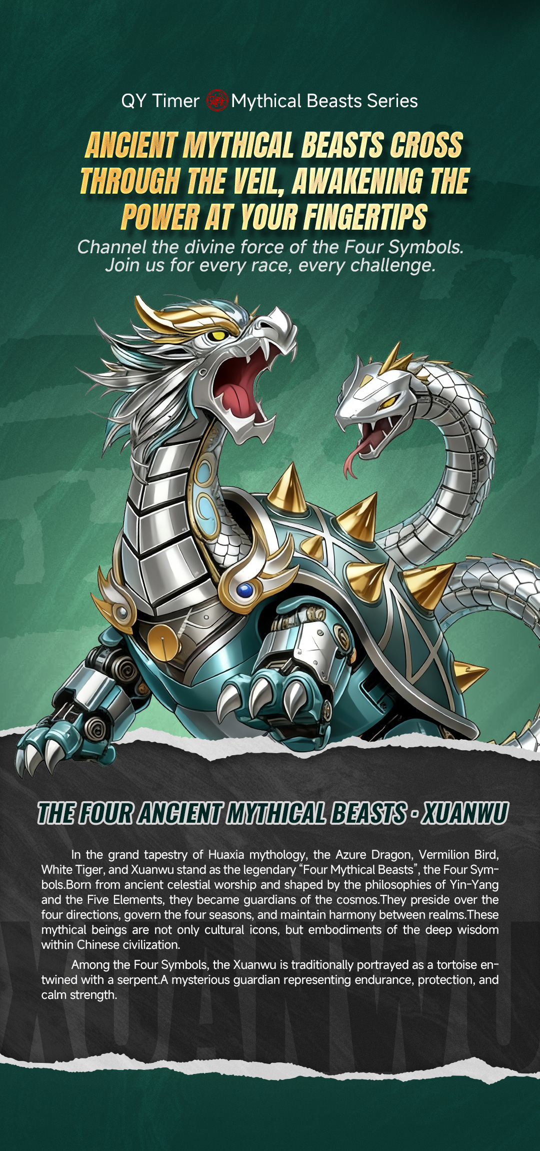 Mcubes QiYi timer XuanWu Edition 8