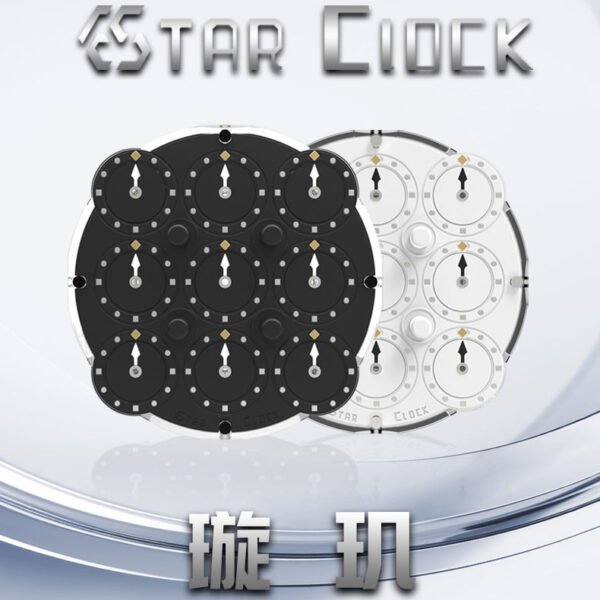 Mcubes Estar clock magnetic cube bearings version