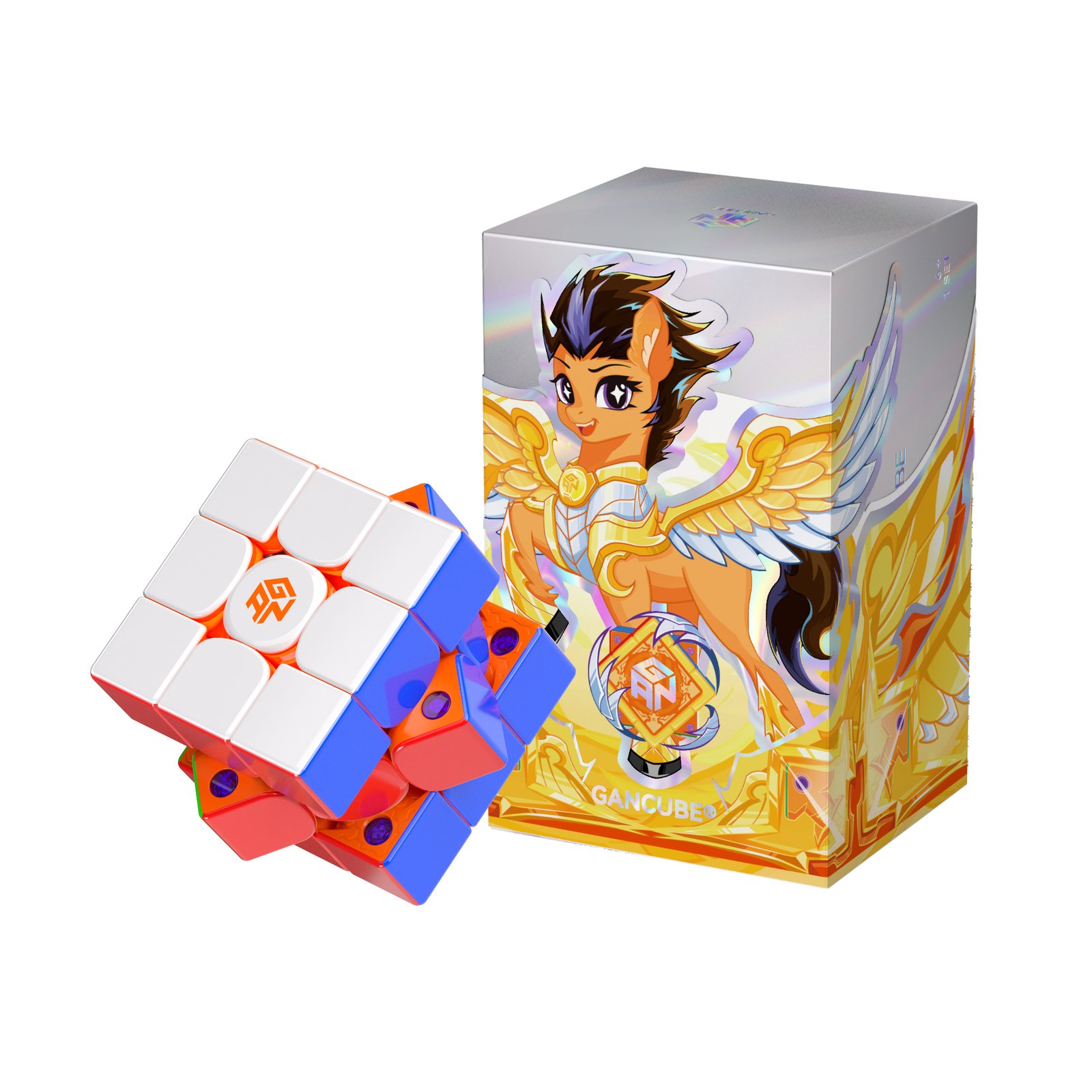 Mcubes Gan v100 leap magnetic 3x3 new year edition