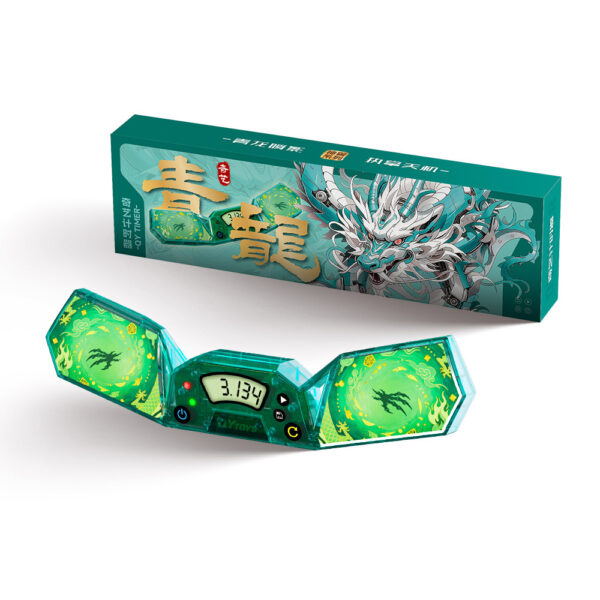 Mcubes QiYi special edition cube timer Azure Dragon