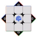 Mcubes Gan v100 maglev frosted magnetic 3x3 cube