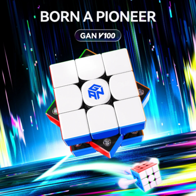Mcubes Gan v100 maglev frosted magnetic 3x3 cube