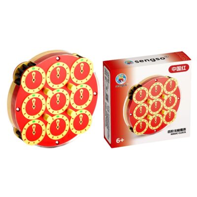 Mcubes SengSo magnetic clock cube v2 limited edition red