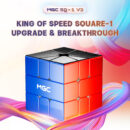 Mcubes YJ mgc square-1 v2 magnetic uv coated black
