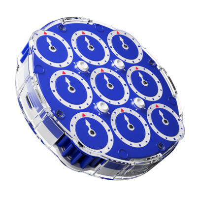 mcubes-moyu-weilong-magnetic-clock-cube-blue