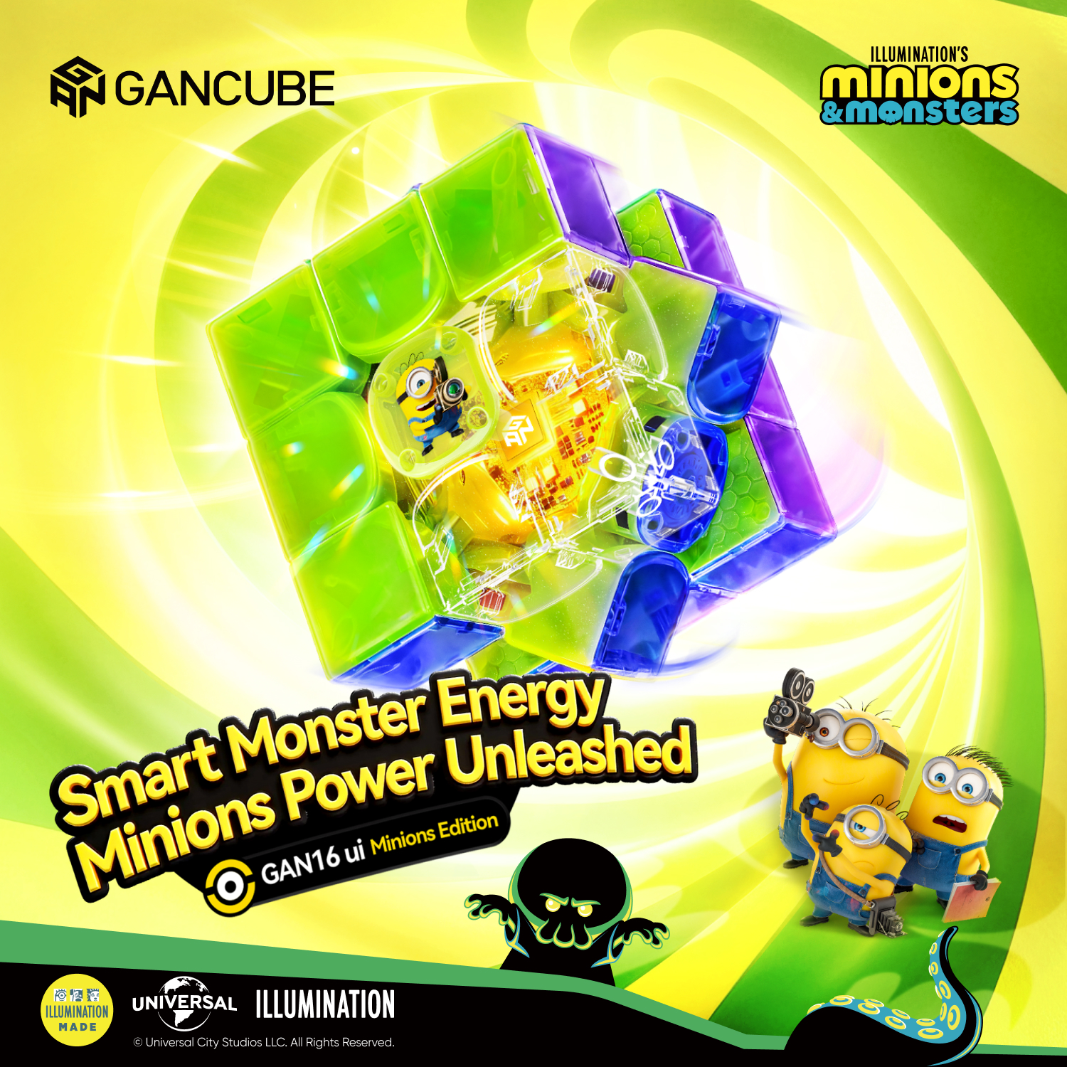 Mcubes GAN 16 ui maglev max uv minions smart speed cube 1 mcubes-gan-16-ui-maglev-max-uv-minions-smart-speed-cube