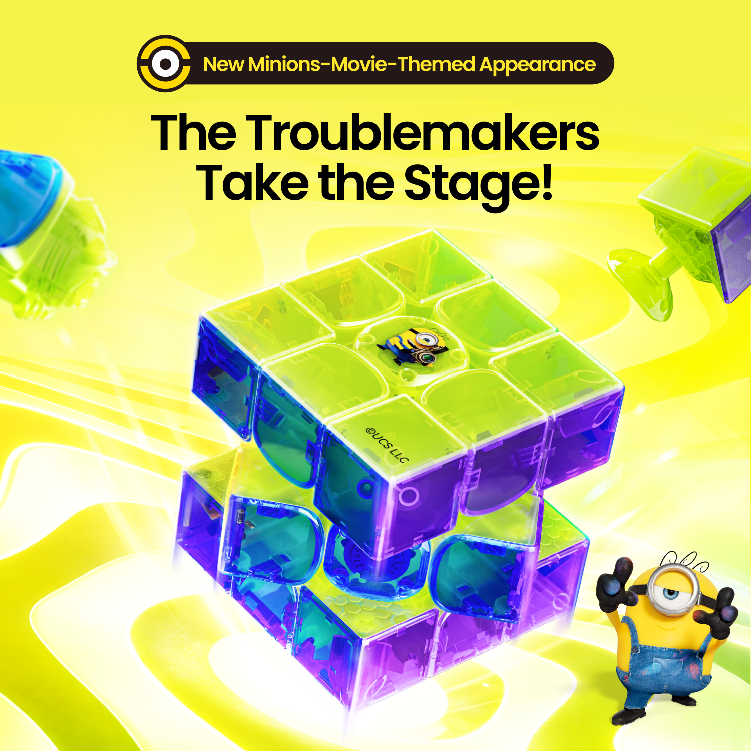 Mcubes GAN 16 ui maglev max uv minions smart speed cube 4 Mcubes GAN 16 ui maglev max uv minions smart speed cube - Image 4