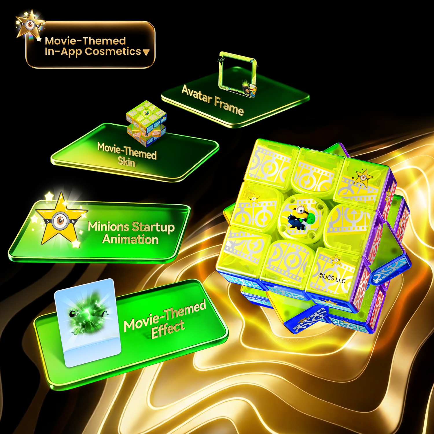 Mcubes GAN 16 ui maglev max uv minions smart speed cube 9 Mcubes GAN 16 ui maglev max uv minions smart speed cube - Image 9