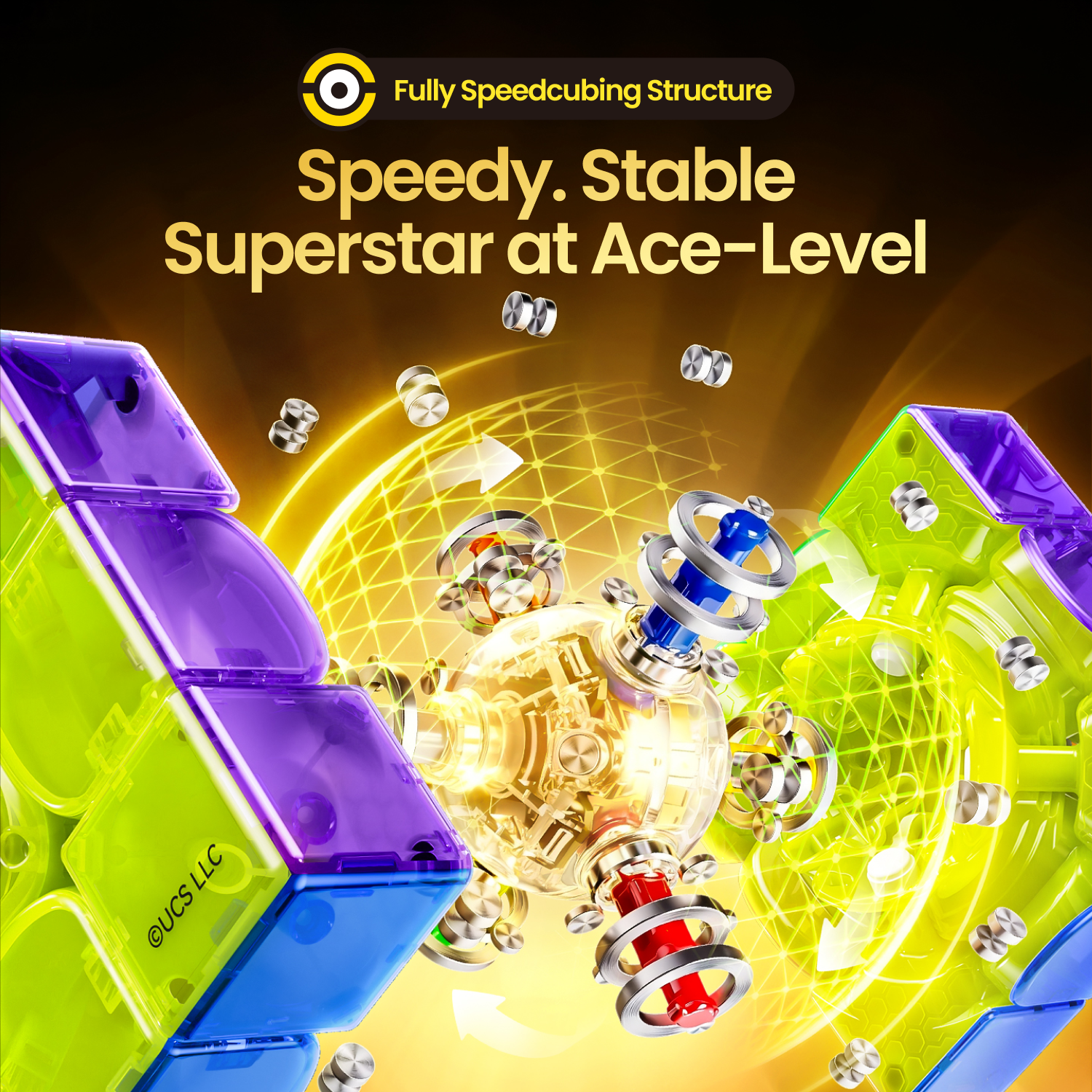 Mcubes GAN 16 ui maglev max uv minions smart speed cube 7 Mcubes GAN 16 ui maglev max uv minions smart speed cube - Image 7