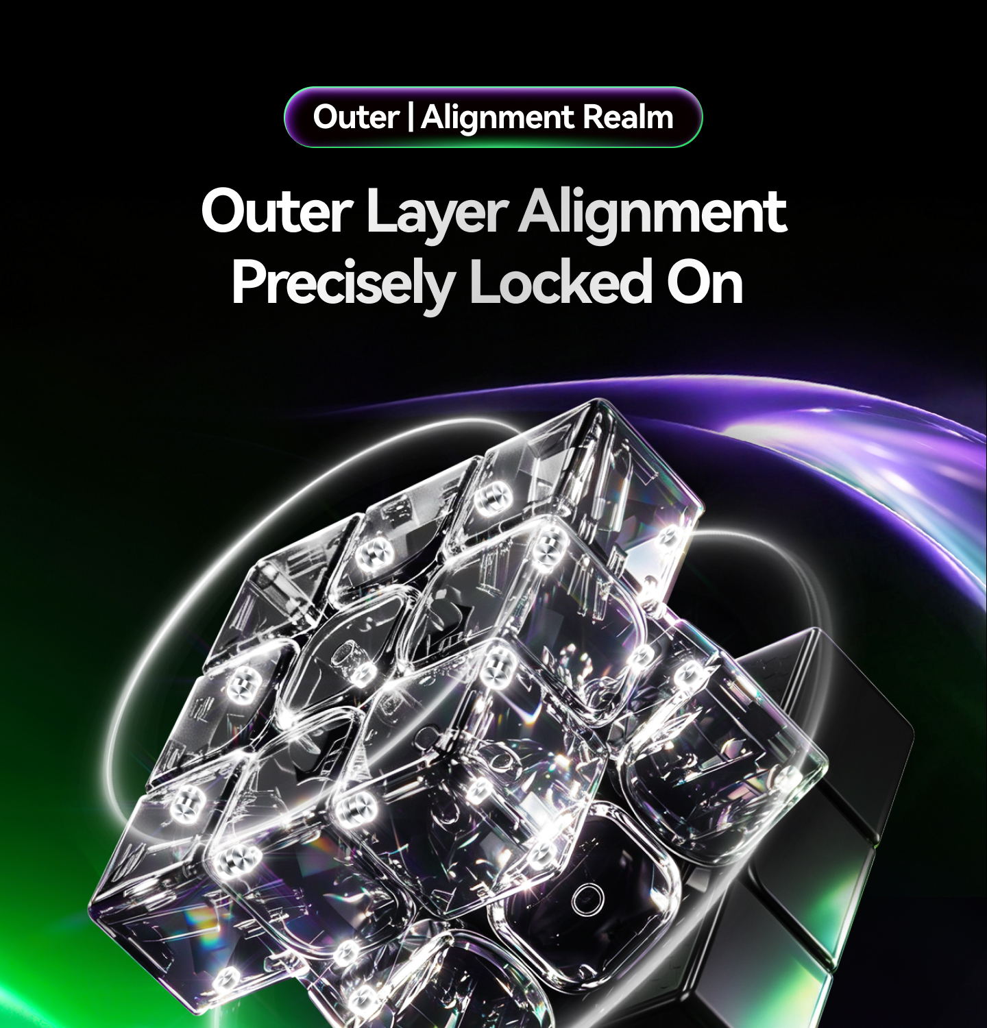 Mcubes Gan 17 magdrive uv maglev 3x3 speed cube 4 Mcubes Gan 17 magdrive uv maglev 3x3 speed cube - Image 4