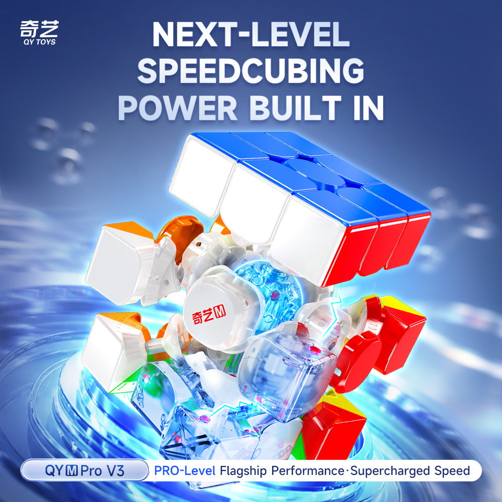 Mcubes QiYi M Pro 3x3 v3 pioneer uv magnetic speed cube 11 Mcubes QiYi M Pro 3x3 v3 pioneer uv magnetic speed cube - Image 11