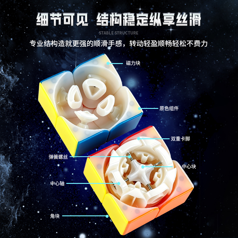 Mcubes Shengshou mosheng 2x2 speed cube 3 Mcubes Shengshou mosheng 2x2 speed cube - Image 3