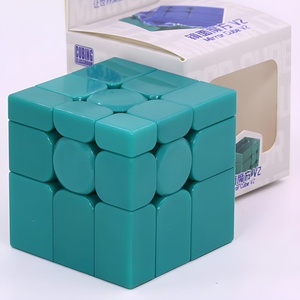 Mcubes MoFang Jiaoshi mirror cube 3x3 v2 magnetic teal